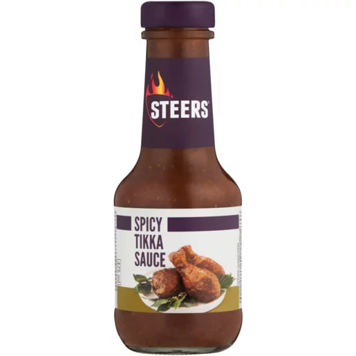 STEERS SPICY TIKKA SAUCE 375ML