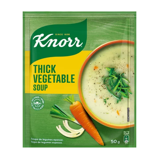 KNORR THICK VEGETABLE SOUP 50GM