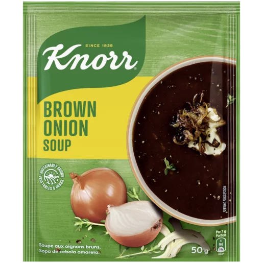 KNORR BROWN ONION SOUP 50GM