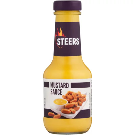 STEERS MUSTARD SAUCE 375ML