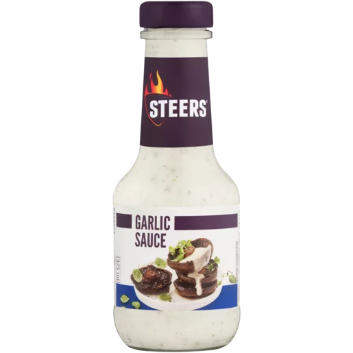STEERS GARLIC SAUCE 375ML