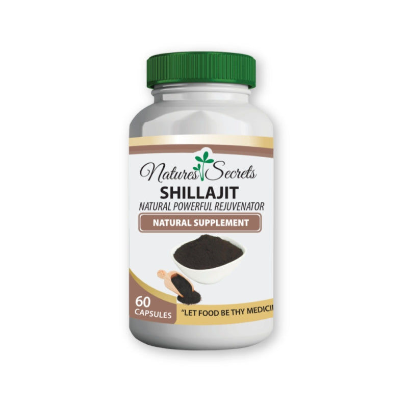 NATURES SECRET SHILLAJIT 60 CAPSULES