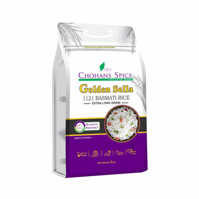 CHOHANS GOLDEN SELLA BASMATI RICE 5KG