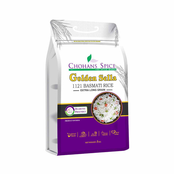 Chohans Golden Sella Basmati Rice 5kg