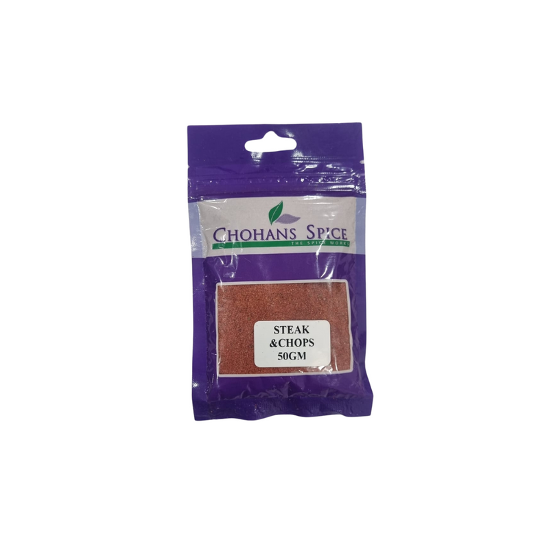 STEAK AND CHOPS SPICE 50GM