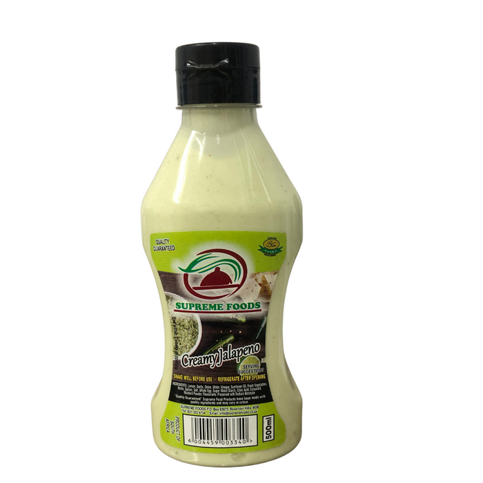 Supreme Creamy Jalapeno Sauce 500ml