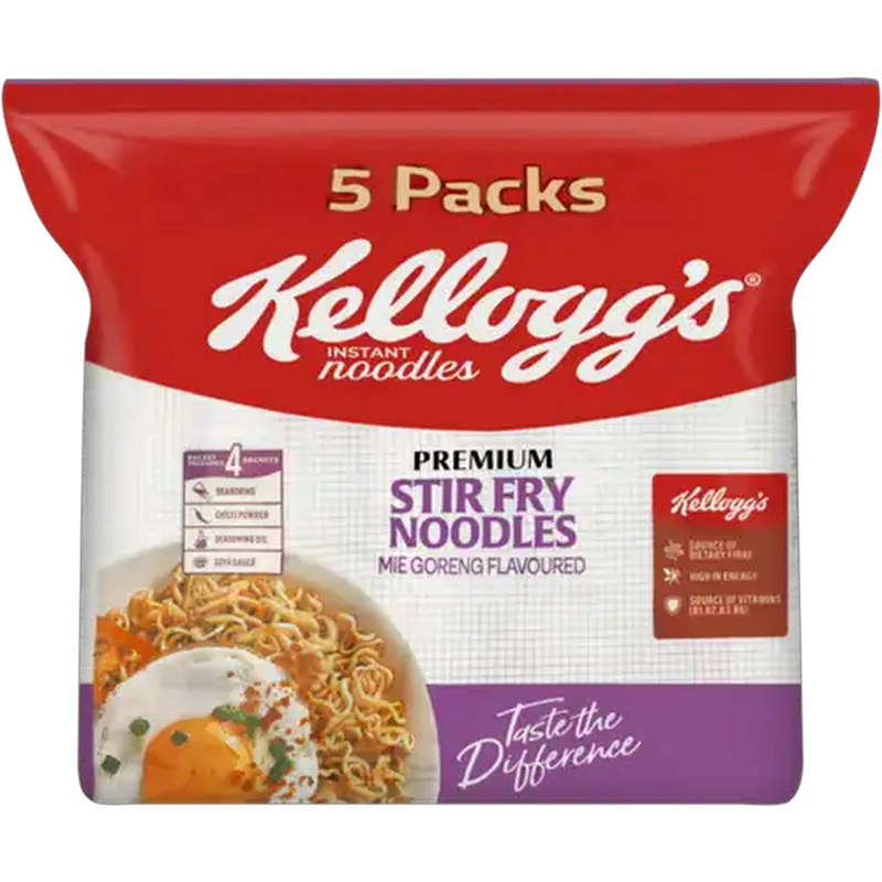 KELLOGGS STIR FRY NOODLES 5x80g