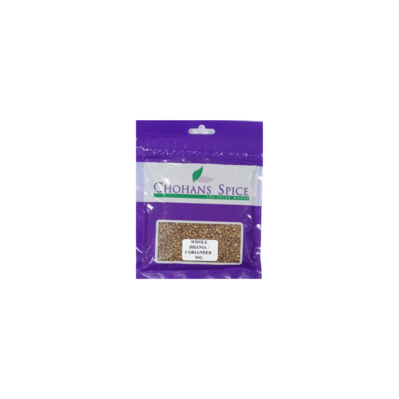 DHANIA/CORIANDER WHOLE 50GM