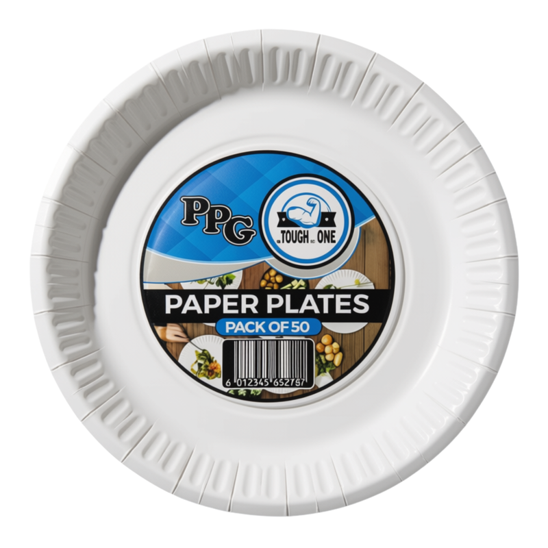 PPG PAPER PLATES 50's