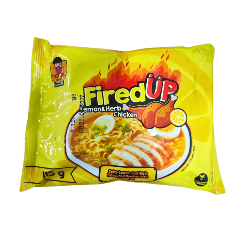 WOPPA LEMON & HERB NOODLES 115g