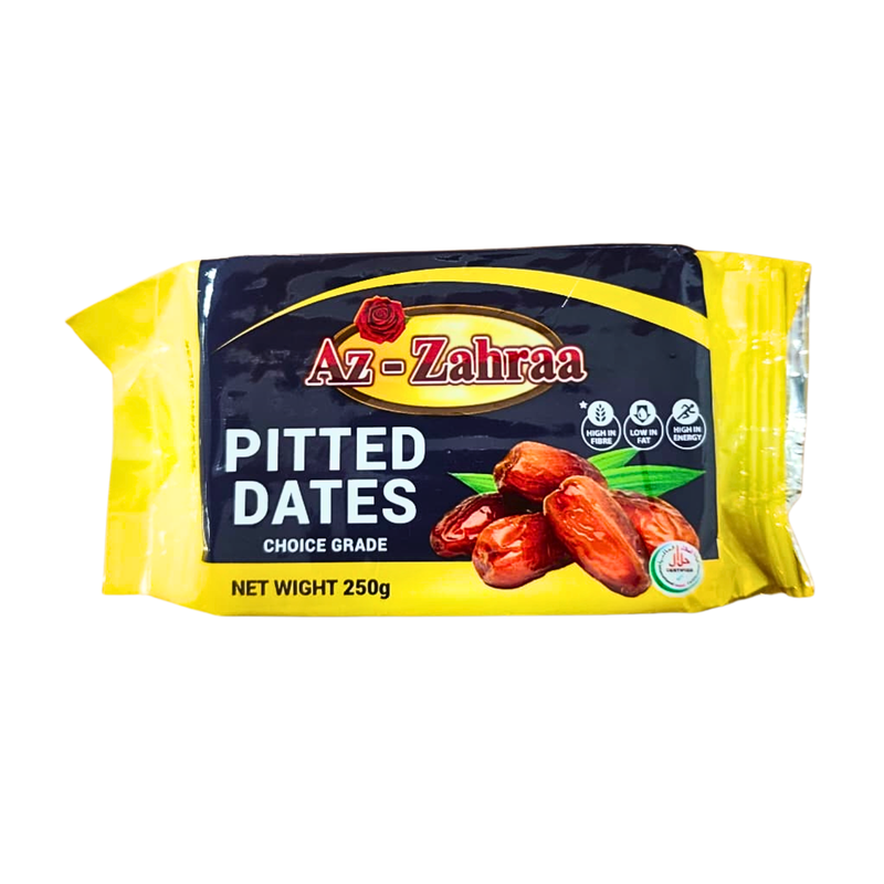 AZ-ZAHRAA PITTED DATES BLOCK 250GM