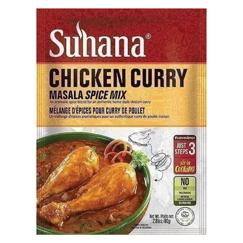 SUHANA CHICKEN CURRY MASALA 80g