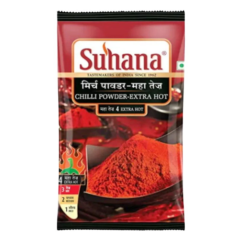 SUHANA EXTRA HOT CHILLI PWD 200GM