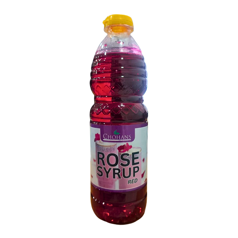 CHOHANS ROSE SYRUP RED 500ML