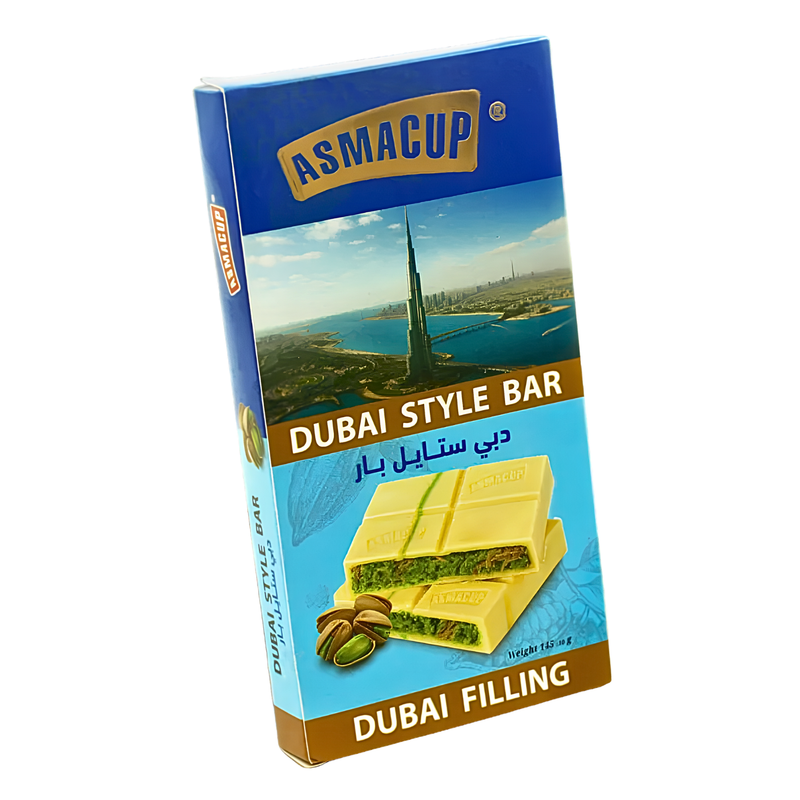 ASMACUP WHITE DUBAI CHOCOLATE 145g