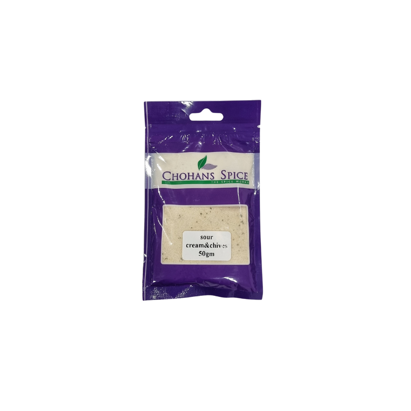 SOUR CREAM & CHIVES 50GM