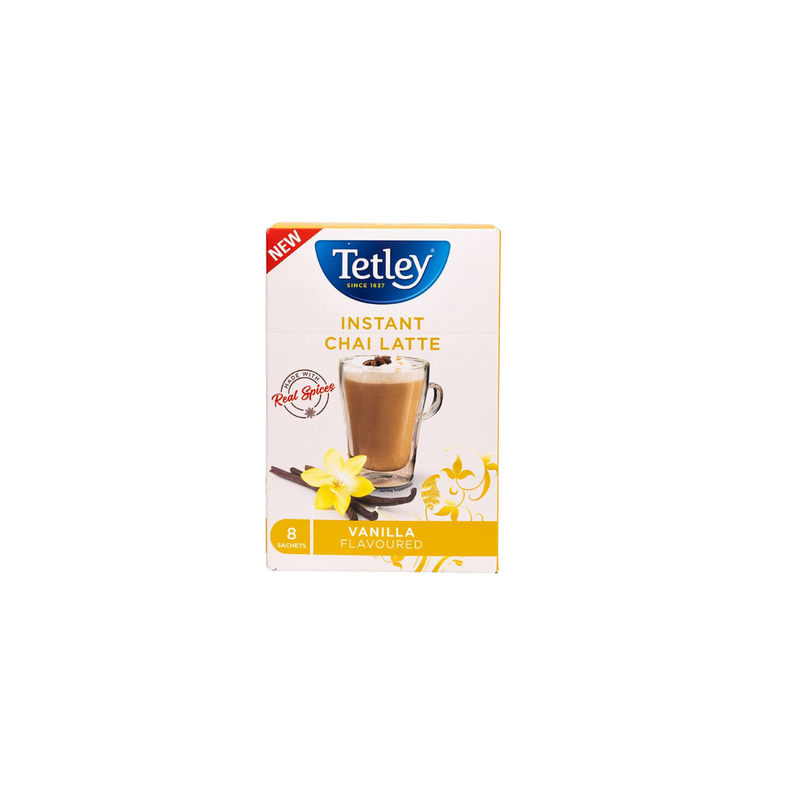 TETLEY INSTANT CHAI LATTE VANILLA 176GM