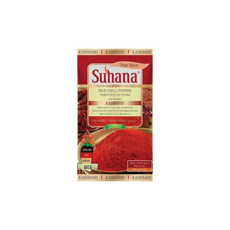 SUHANA MILD KASHMIRI CHILLI PWD 1KG