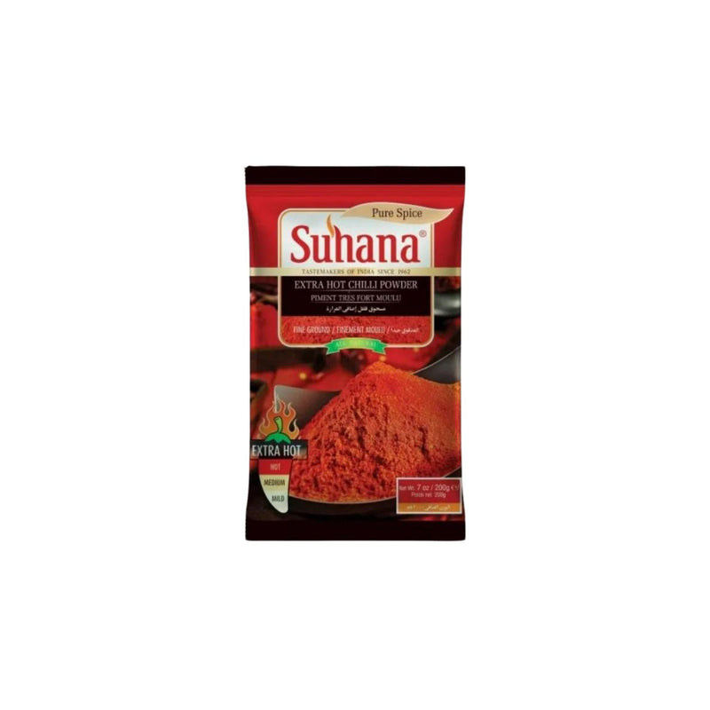 SUHANA EXTRA HOT CHILLI PWD 200GM