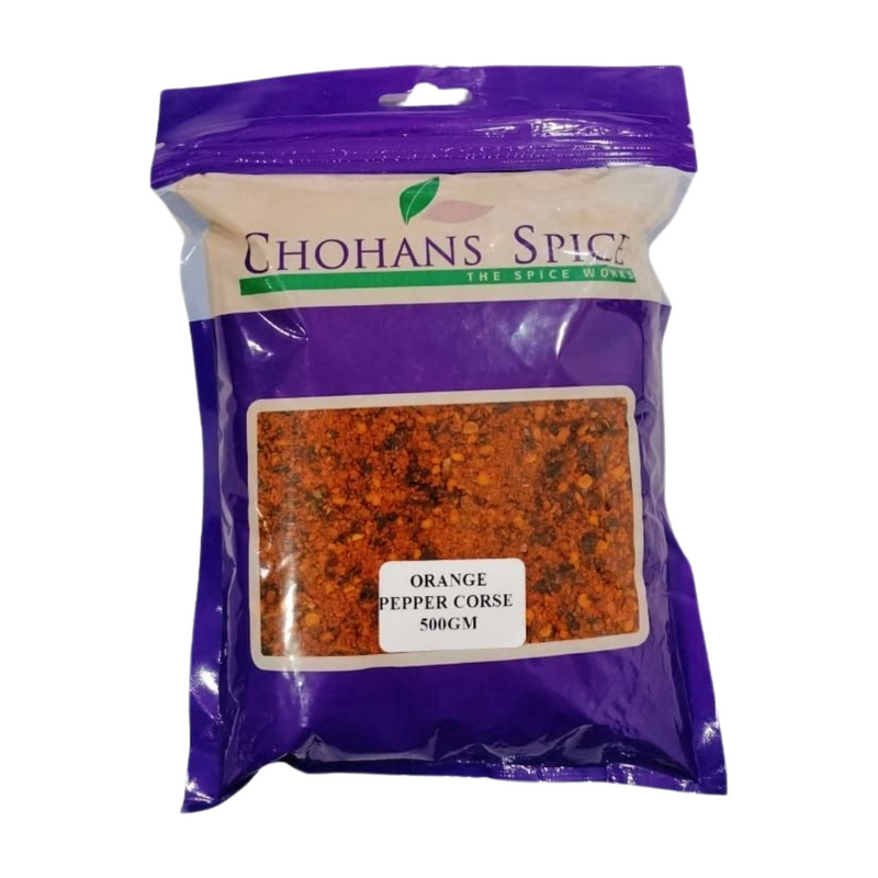 CHOHANS ORANGE PEPPPER SPICE COARSE 500GM