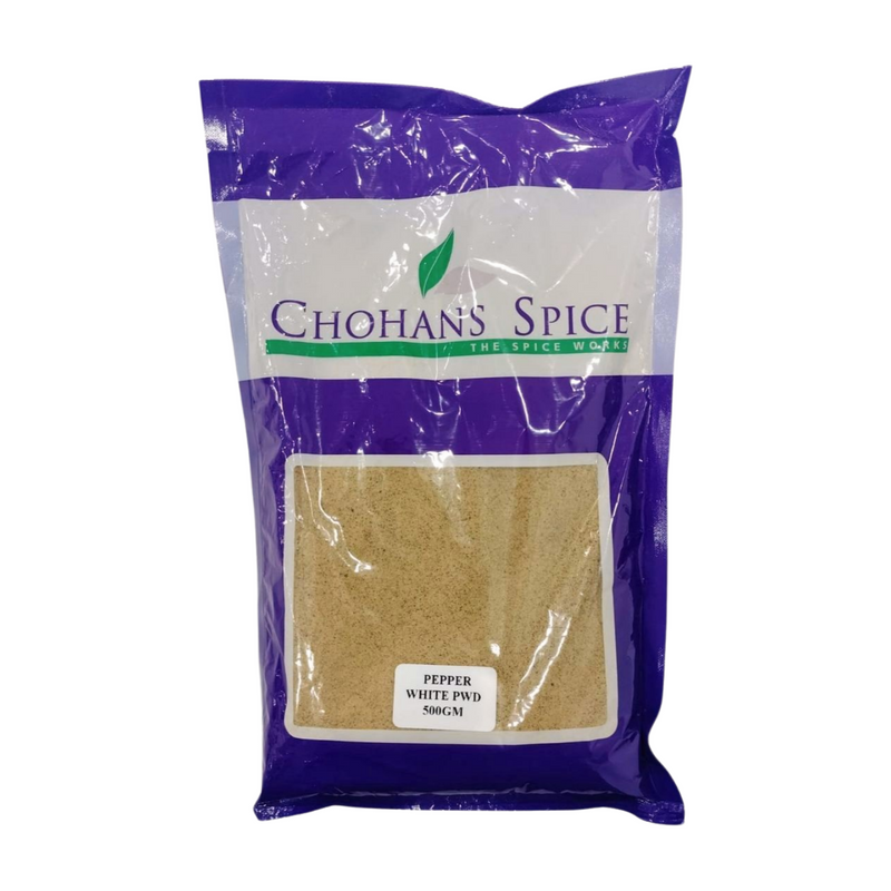 PEPPER WHITE POWDER 500GM