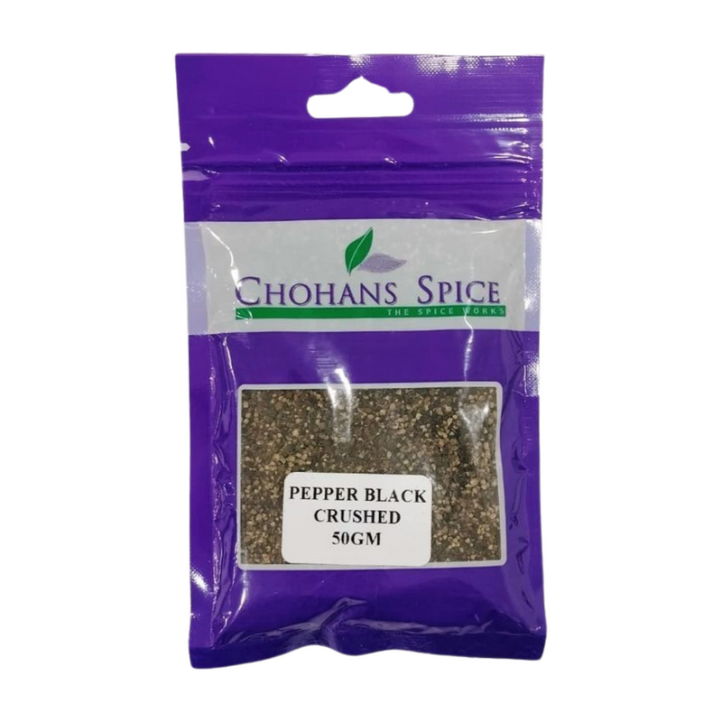 PEPPER BLACK CRUSHED 50GM
