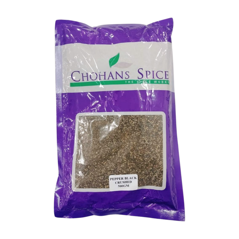 PEPPER BLACK CRUSHED 500GM