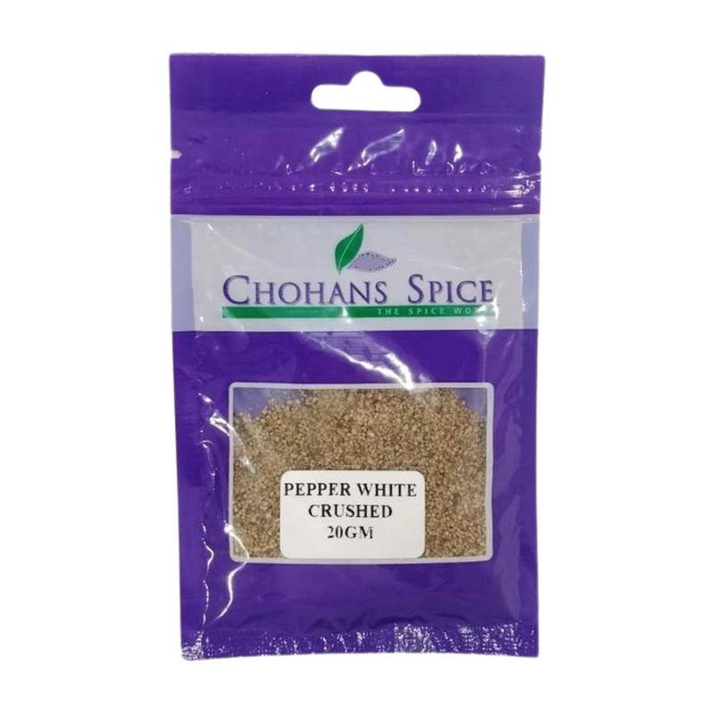PEPPER WHITE CRUSHED 20GM