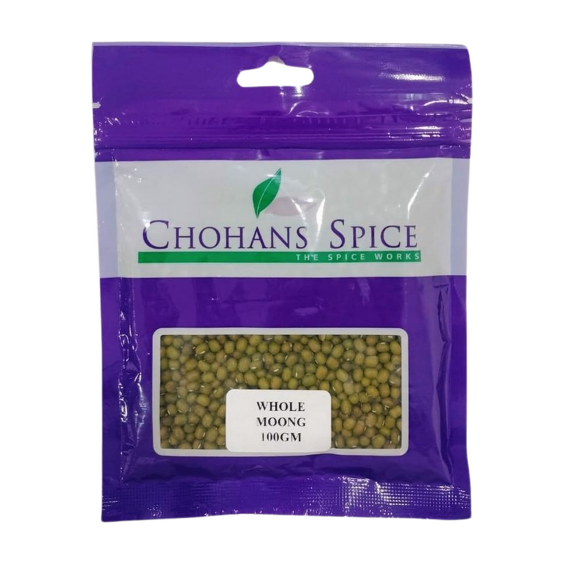 WHOLE GREEN MOONG 100GM