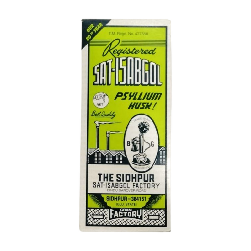 SAT ISABGOL/ PSYLLIUM HUSK 100GM
