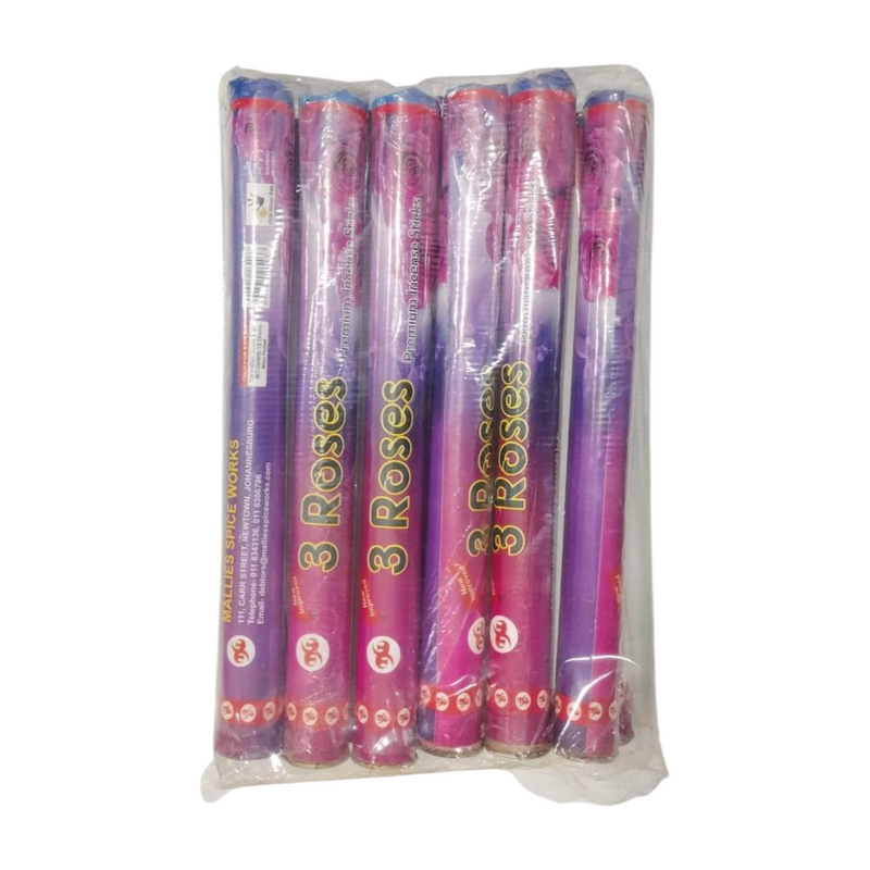 AGARBATTI 3 ROSES INCENSE 12'S