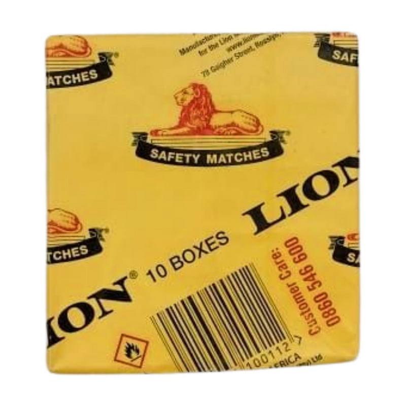 LION SAFETY MATCHES 10'S