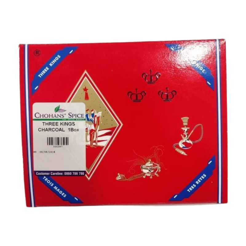 3 KINGS CHARCOAL 1 BOX