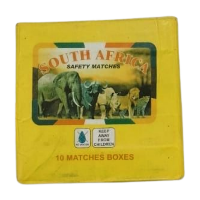 SOUTH AFRICA SAFETY MATCHES 1 PACK