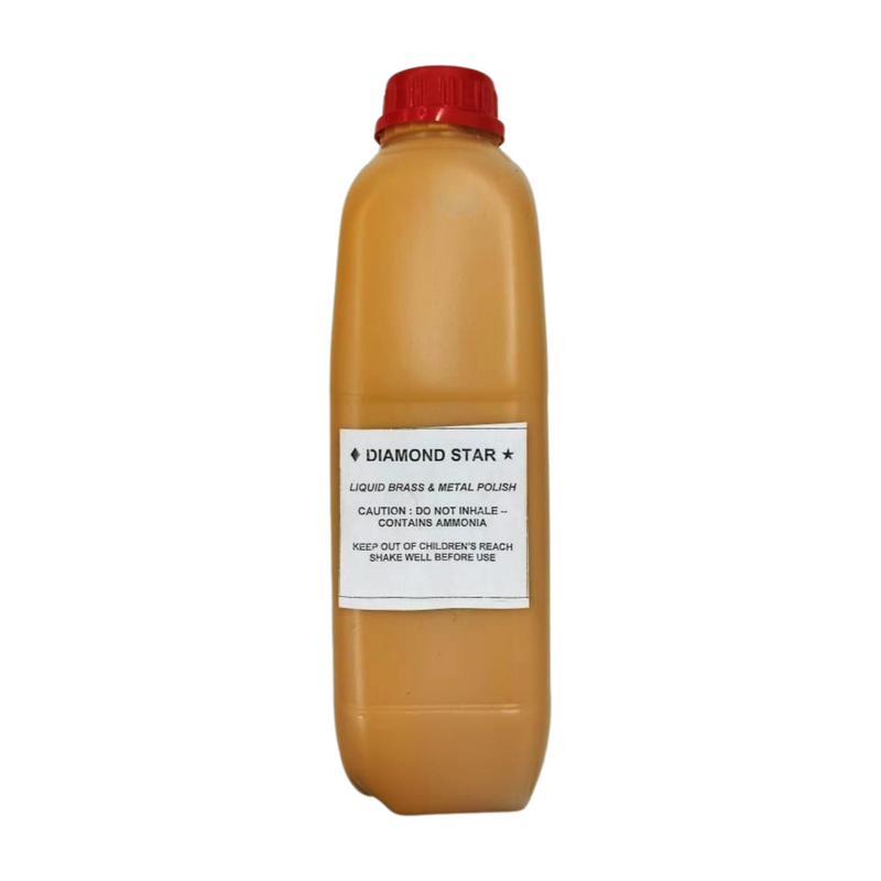 DIAMOND STAR LIQUID BRASS & METAL POLISH 1LT