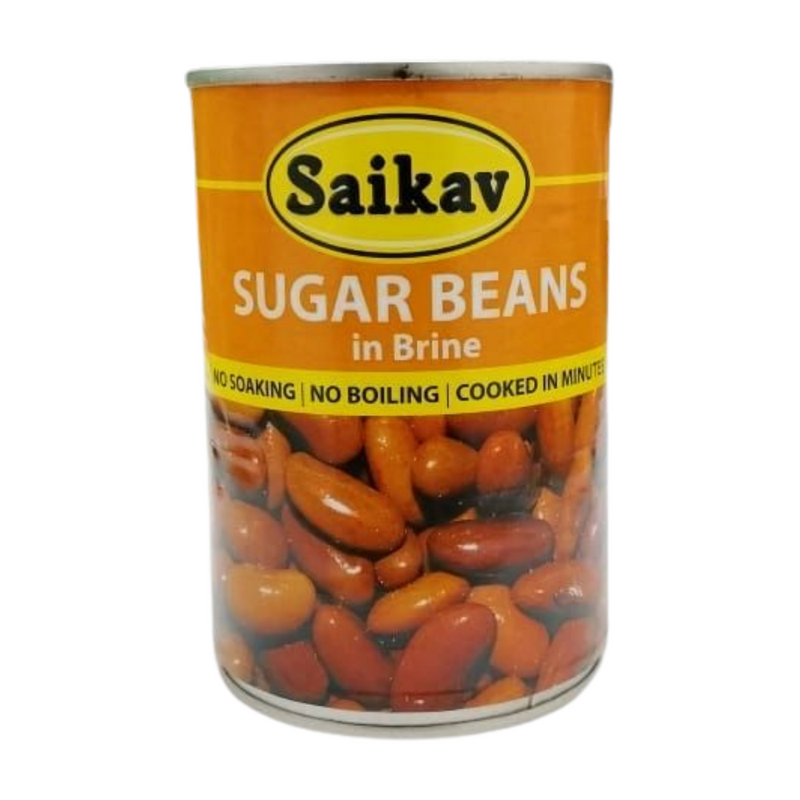 SAIKAV SUGAR BEANS IN BRINE 410GM