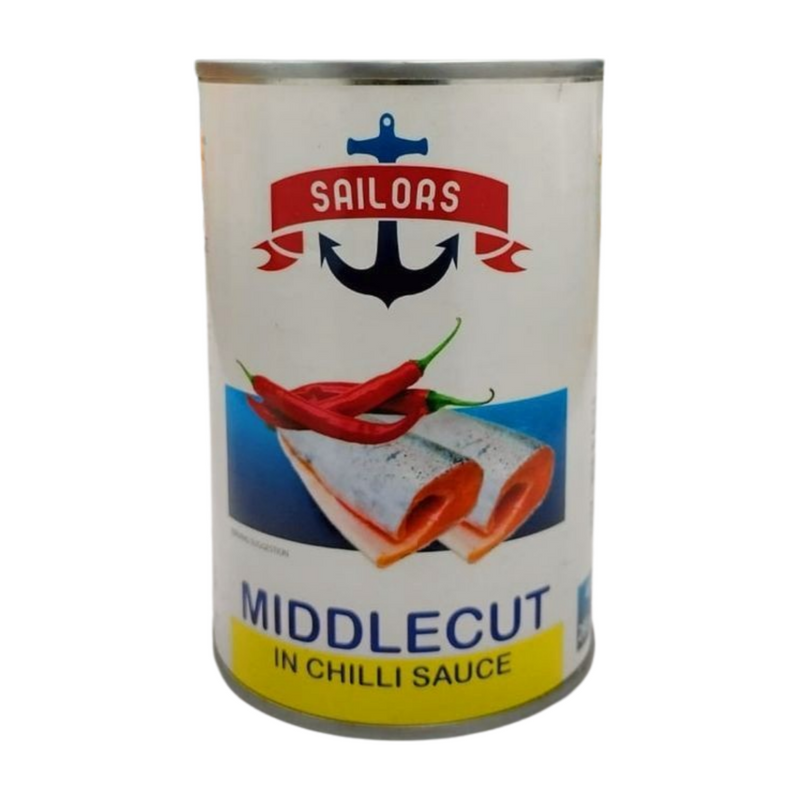 SAILORS MIDDLECUT IN CHILLI SAUCE 400GM