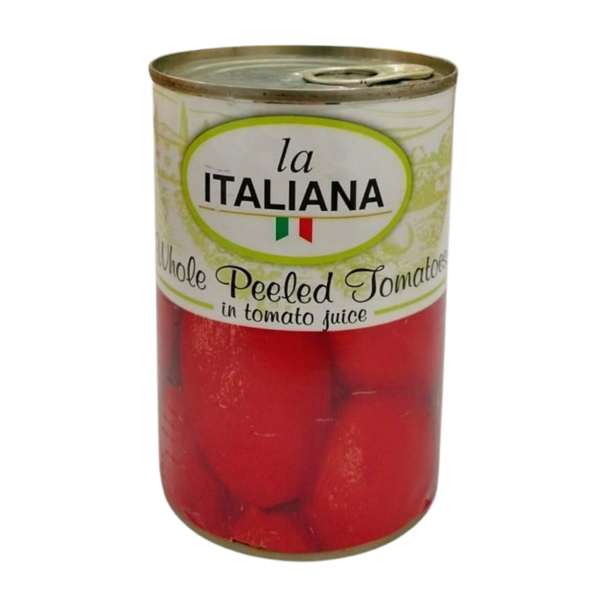 LA ITALIANA WHOLE PEELED TOMATOES IN TOMATO JUICE 400GM — Chohans