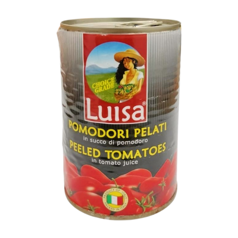 LUISA PEELED TOMATOES IN TOMATO JUICE 400GM