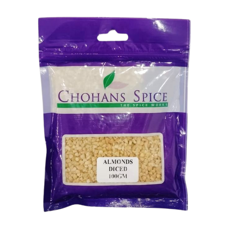 DICED ALMONDS 100GM