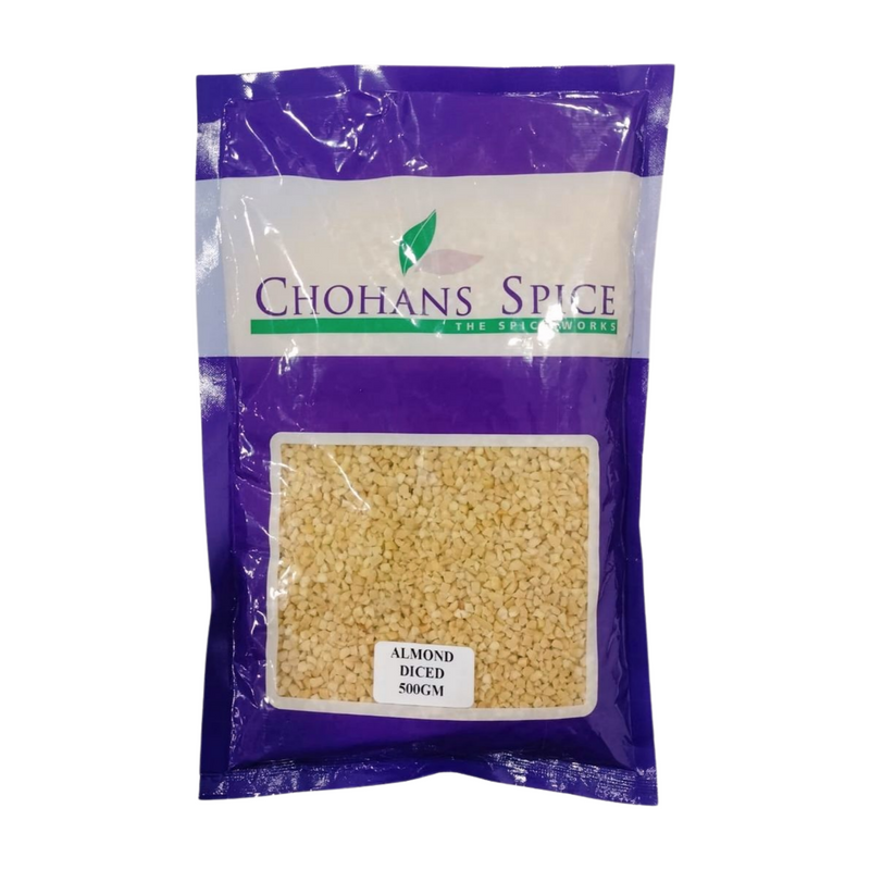 DICED ALMONDS 500GM