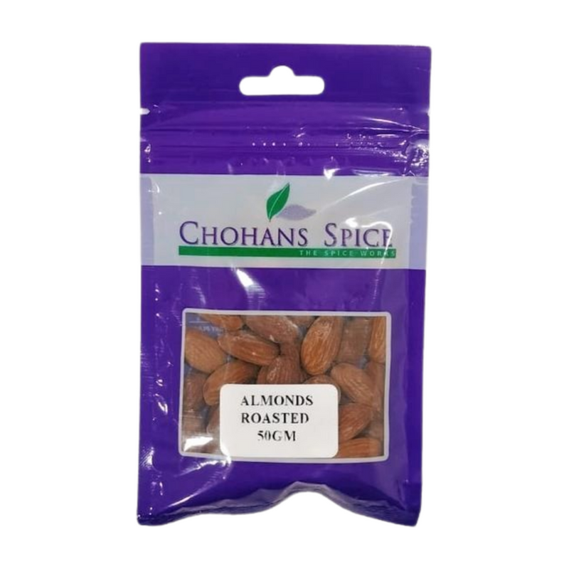 ROASTED ALMONDS 50GM