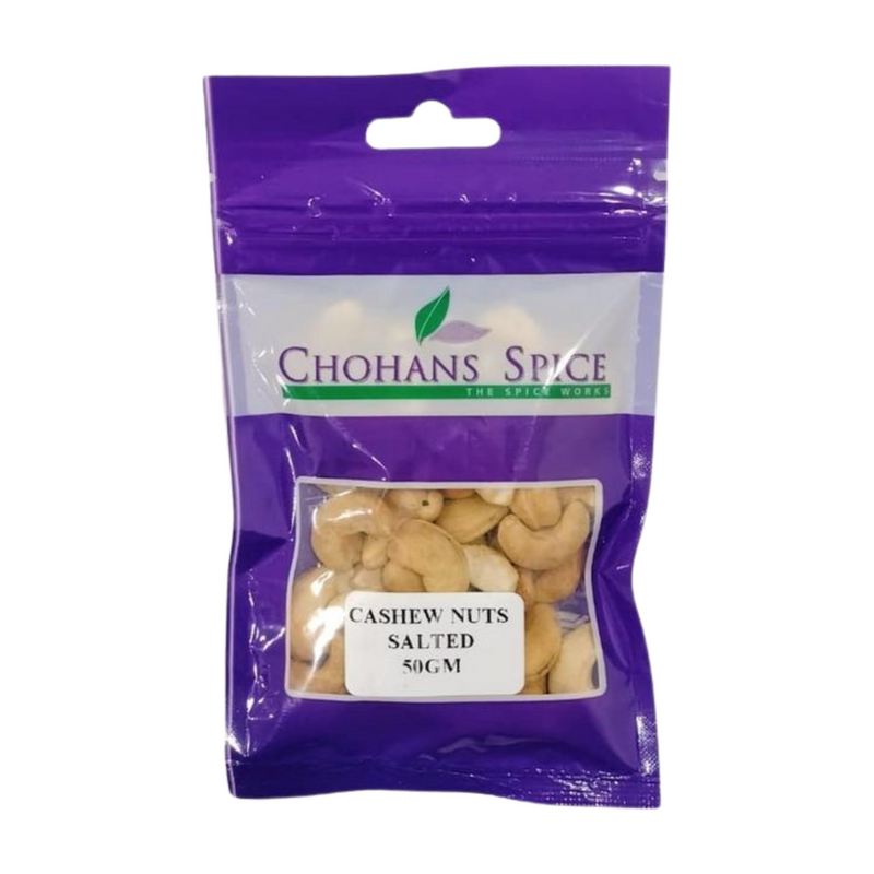SALTED CASHEW NUTS 50GM