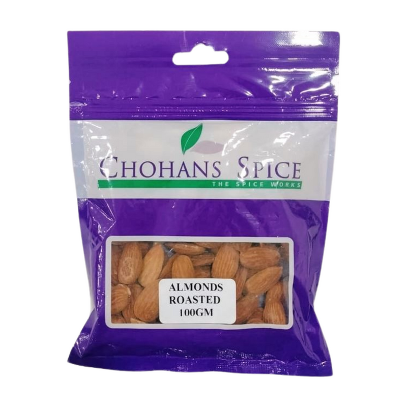 ROASTED ALMONDS 100GM