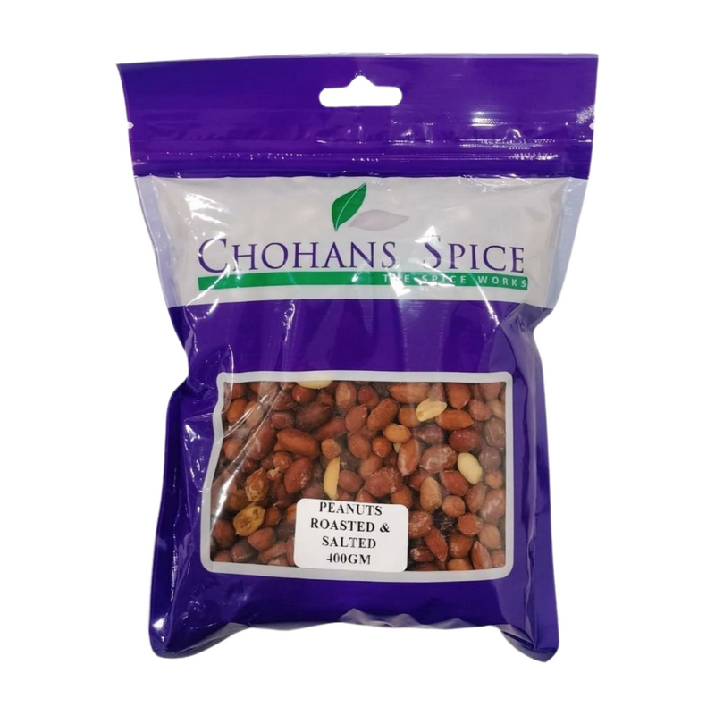 ROASTED AND SALTED PEANUTS 400GM