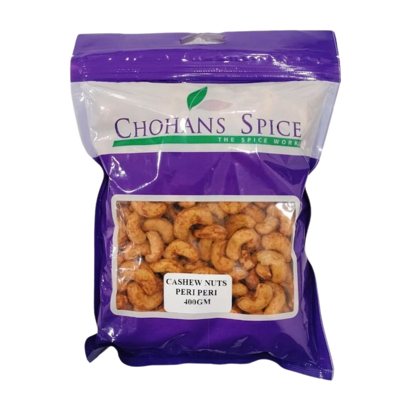 PERI PERI CASHEW NUTS 400GM