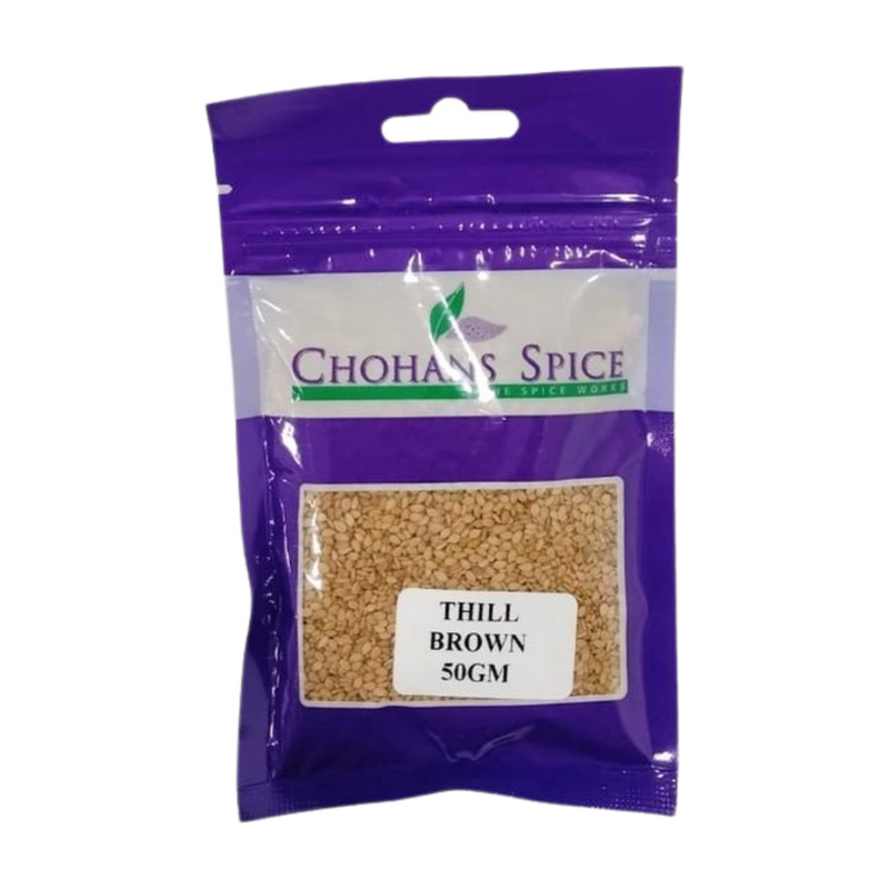 BROWN THILL (SESAME SEEDS) 50GM