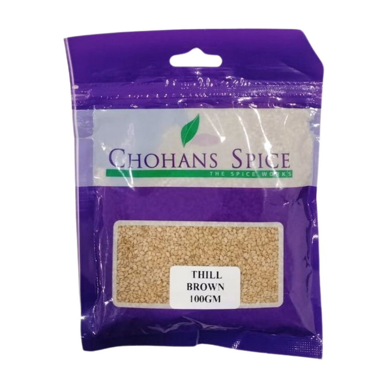 BROWN THILL (SESAME SEEDS) 100GM