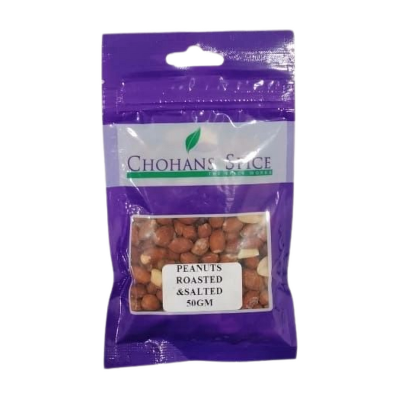 ROASTED AND SALTED PEANUTS 50GM