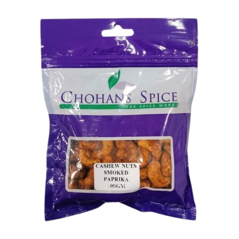 SMOKED PAPRIKA CASHEW NUTS 100GM